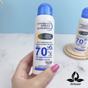 اسپری ضد آفتاب ووکالی spf70 کد 667